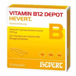 VITAMIN B12 DEPOT Ampule Hevert, 10 kosov