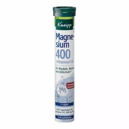 KNEIPP Magnezij 400+C+E šumeče tablete, 15 kosov