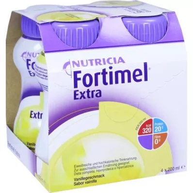 FORTIMEL Aroma ekstra vanilije, 4X200 ml