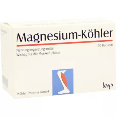 MAGNESIUM KÖHLER Kapsule, 1X90 kosov