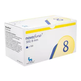 NOVOFINE 8 igel 0,30x8 mm, 100 kosov