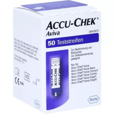 ACCU-CHEK Aviva Testni trakovi Plazma II, 1X50 kosov