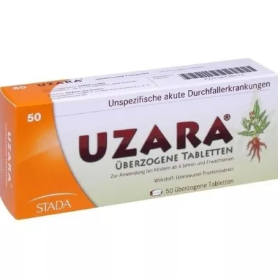 UZARA 40 mg obložene tablete, 50 kosov