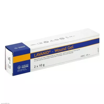 LAVANID Gel za rane, 2X10 g