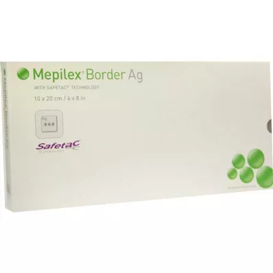 Mepilex Border Ag bandaža 10x20cm, 5 kos Mepilex Border Ag bandaža 10x20cm, 5 kos