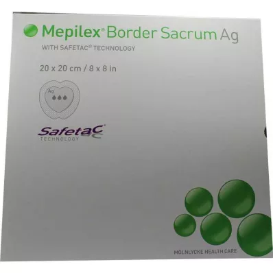Mepilex Border Sacrum Ag bandaža 20x20cm, 5 kom Mepilex Border Sacrum Ag bandaža 20x20cm, 5 kom