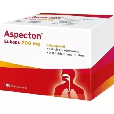 ASPECTON Eukaps 200 mg mehke kapsule, 100 kosov