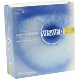 VISMED svetle kapljice za oči, 3X15 ml