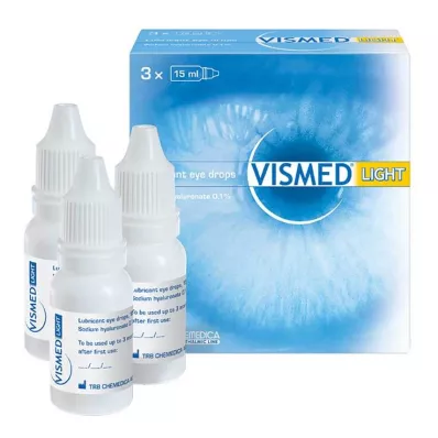 VISMED svetle kapljice za oči, 3X15 ml VISMED svetle kapljice za oči, 3X15 ml