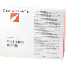 BD POSIFLUSH SP Prednapolnjene brizge sistema za izpiranje, 30X10 ml