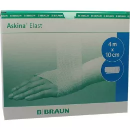 ASKINA Elastični povoj 10 cmx4 m ohlapen, 20 kosov