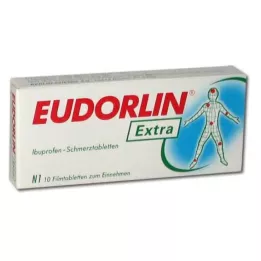 EUDORLIN dodatne tablete proti bolečinam Ibuprofen, 10 kosov