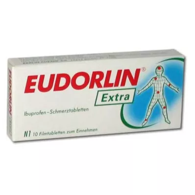 EUDORLIN dodatne tablete proti bolečinam Ibuprofen, 10 kosov