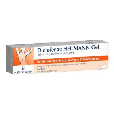 DICLOFENAC Heumannov gel, 50 g DICLOFENAC Heumannov gel, 50 g