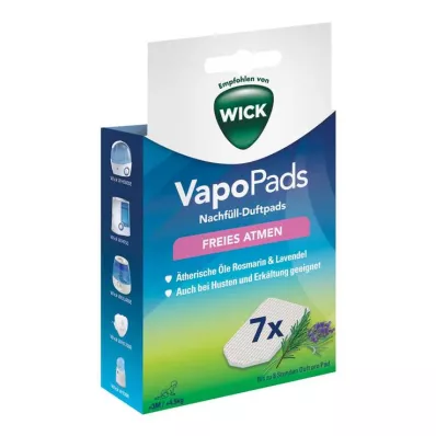 WICK VapoPads 7 blazinice z rožmarinom in sivko WBR7, 1 P