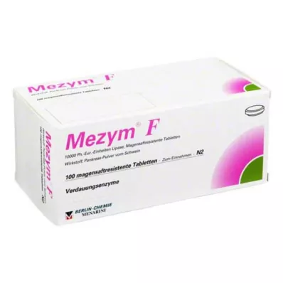 Mezym F gastrorezistentne tablete, 100 kom Mezym F gastrorezistentne tablete, 100 kom