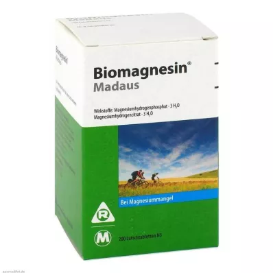 BIOMAGNESIN Pastilke Madaus, 200 kosov