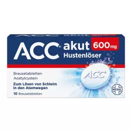 ACC Acute 600 šumeče tablete, 10 kosov