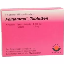 FOLGAMMA Tablete, 50 kosov