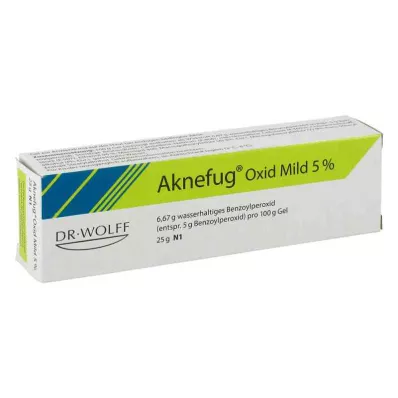 AKNEFUG blagi oksidni 5 % gel, 25 g