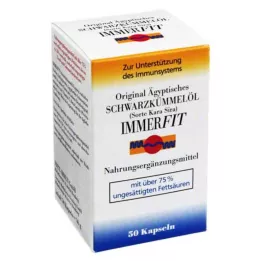 SCHWARZKÜMMELÖL Immerfit kapsule, 50 kapsul