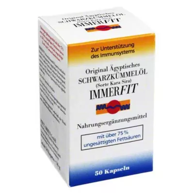 SCHWARZKÜMMELÖL Immerfit kapsule, 50 kapsul
