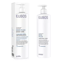 EUBOS FLÜSSIG modra brez vonja z razpršilnikom, 400 ml