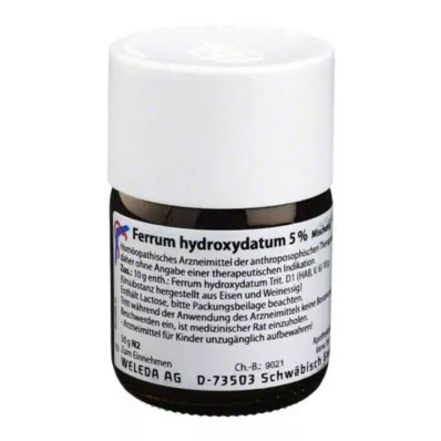 FERRUM HYDROXYDATUM 5% trituriranje, 50 g FERRUM HYDROXYDATUM 5% trituriranje, 50 g