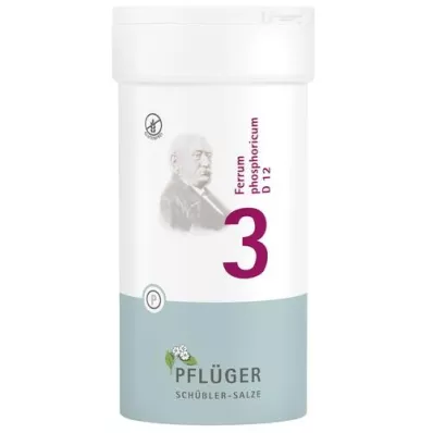 BIOCHEMIE Pflüger 3 Ferrum phosphoricum D 12 tablet, 400 kosov