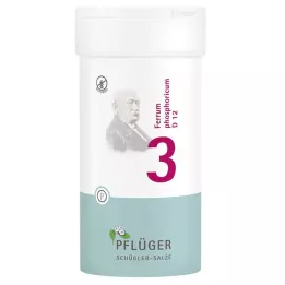 BIOCHEMIE Pflüger 3 Ferrum phosphoricum D 12 tablet, 400 kosov