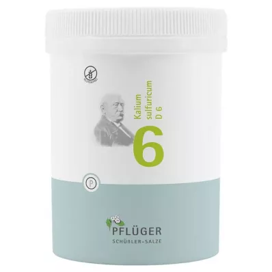 Biokemija Pflueger 6 Kalium sulfuricum D 6 tablet, 1000 kos Biokemija Pflueger 6 Kalium sulfuricum D 6 tablet, 1000 kos