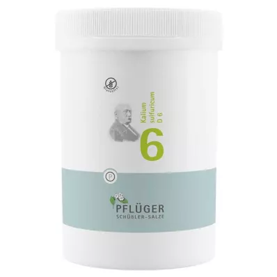 Biokemija Pflueger 6 Kalium sulfuricum D 6 tablet, 4000 kos Biokemija Pflueger 6 Kalium sulfuricum D 6 tablet, 4000 kos