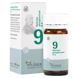 BIOCHEMIE Pflüger 9 Natrium phosphoricum D 6 tablet, 100 kosov