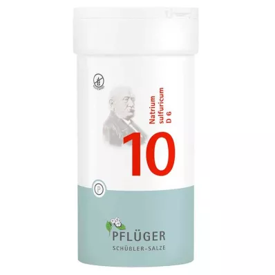 Biokemija Pflueger 10 Natrum sulfuricum D 6 tablet, 400 kos Biokemija Pflueger 10 Natrum sulfuricum D 6 tablet, 400 kos
