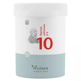 BIOCHEMIE Pflüger 10 Natrium sulfuricum D 6 tablet, 1000 kosov