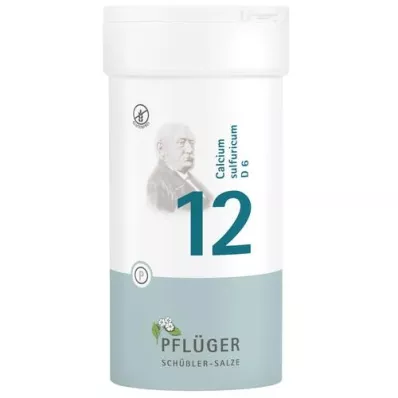 BIOCHEMIE Pflüger 12 Calcium sulphuricum D 6 tablet, 400 kosov