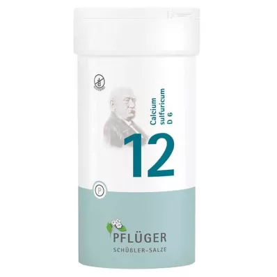 Biokemija Pflueger 12 Calcium sulfuricum D 6 tablet, 400 kos Biokemija Pflueger 12 Calcium sulfuricum D 6 tablet, 400 kos