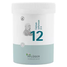 BIOCHEMIE Pflüger 12 Calcium sulphuricum D 6 tablet, 1000 kosov