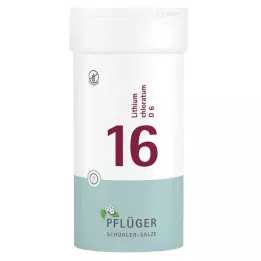 BIOCHEMIE Pflüger 16 Lithium chloratum D 6 tablet, 400 kosov