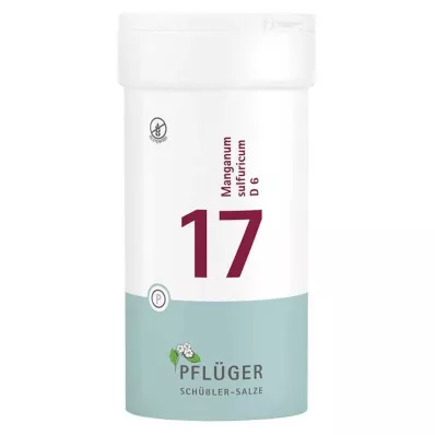 BIOCHEMIE Pflüger 17 Manganum sulphuricum D 6 tablet, 400 kosov