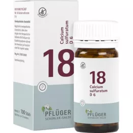 BIOCHEMIE Pflüger 18 Calcium sulphuratum D 6 tablet, 100 kosov