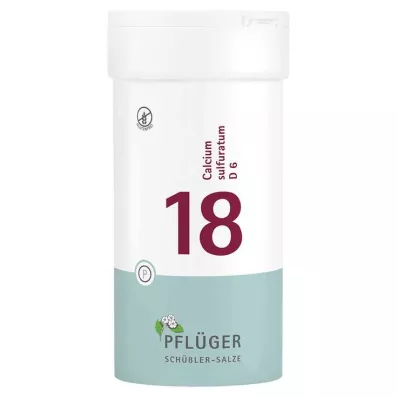 BIOCHEMIE Pflüger 18 Calcium sulphuratum D 6 tablet, 400 kosov