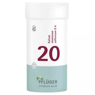 Biokemija Pflueger 20 Potassium aluminium sulfuricum D 6 tablet, 400 kos