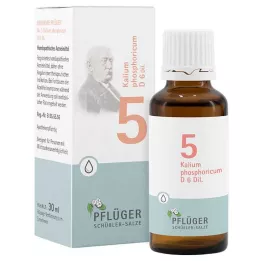 BIOCHEMIE Pflüger 5 Potassium phosphoricum D 6 kapljično, 30 ml