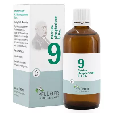 Biokemija Pflueger 9 Natrum phosphoricum D 6 kapljic, 100 ml Biokemija Pflueger 9 Natrum phosphoricum D 6 kapljic, 100 ml