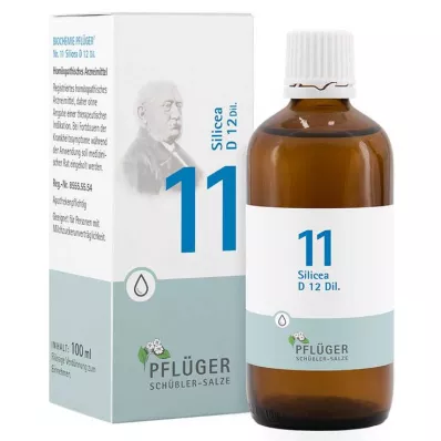 BIOCHEMIE Pflüger 11 Silicea D 12 kapljic, 100 ml BIOCHEMIE Pflüger 11 Silicea D 12 kapljic, 100 ml