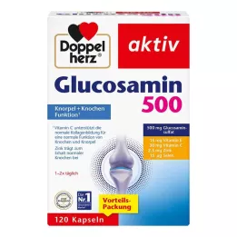 DOPPELHERZ Glukozamin 500 kapsul, 120 kapsul