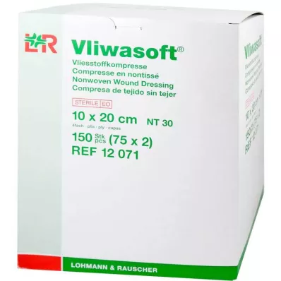 VLIWASOFT Kompresi iz netkanega materiala 10x20 cm, sterilni, 4l, 150 kosov VLIWASOFT Kompresi iz netkanega materiala 10x20 cm, sterilni, 4l, 150 kosov