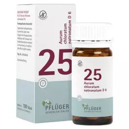 BIOCHEMIE Pflüger 25 Aurum chlorat.natron.D 6 Tab. 100 kosov