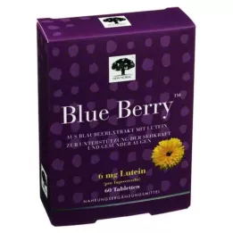 BLUE BERRY Tablete, 60 kosov